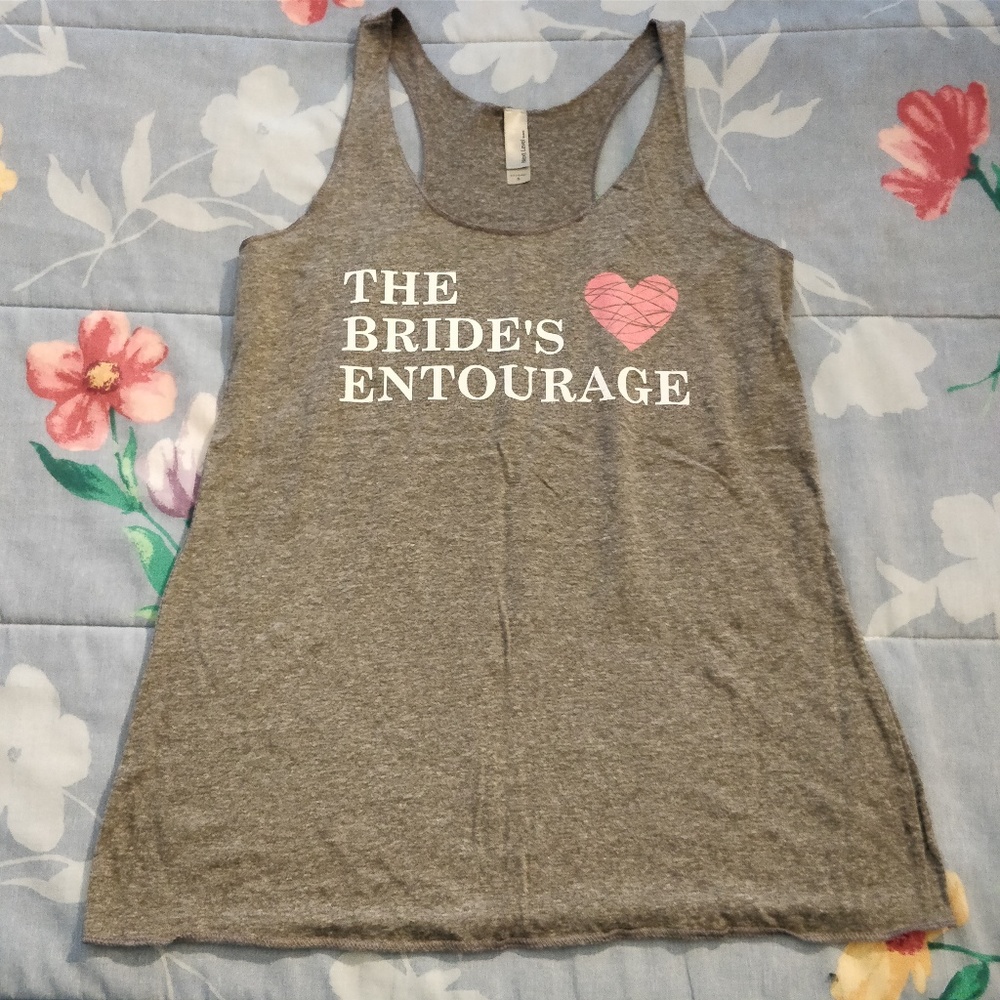 Bride's Entourage Racerback Tank